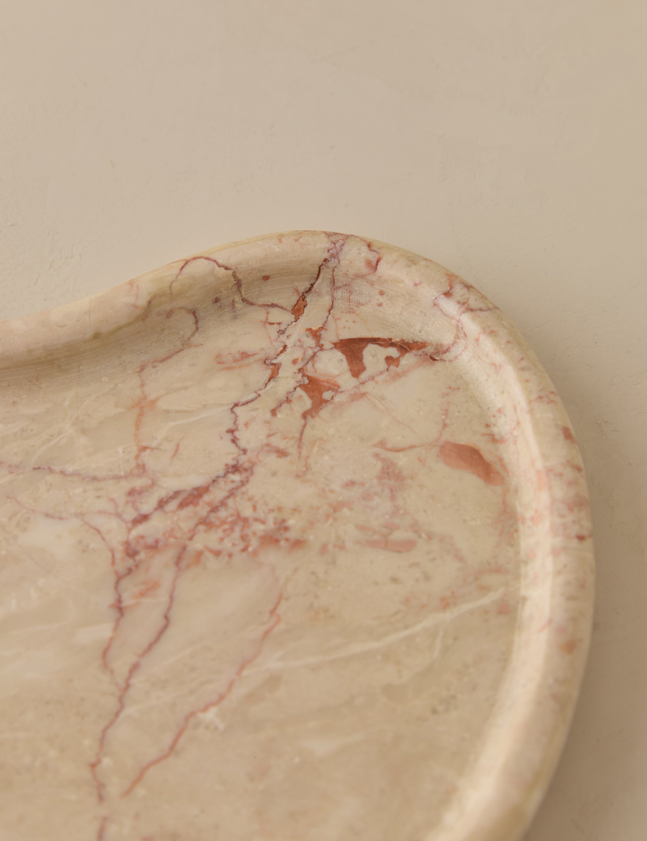 Organic Marble Trays (Set of 2) - Pink - Image 7
